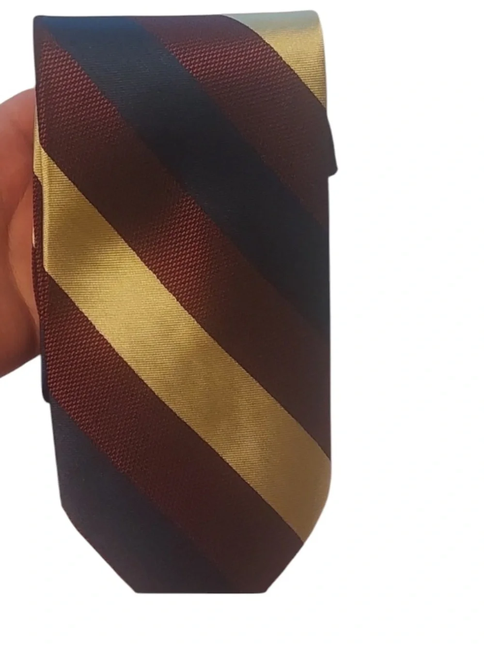 B'lazzotti blue gold tie